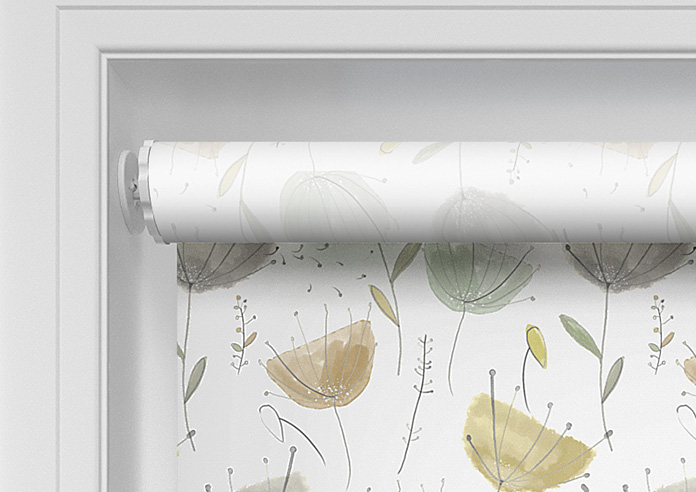 Watercolour Dandelions, Pastel Golds - Twist&Fit Roller Blind - Image 10